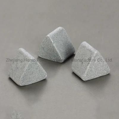 Metal Parts Deburring and Polishing Ceramic Tumbling Media China