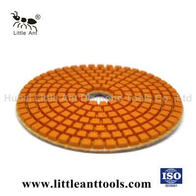 4&quot;/100mm Wet Diamond Polishing Pad for Tiles, Granite and Marble