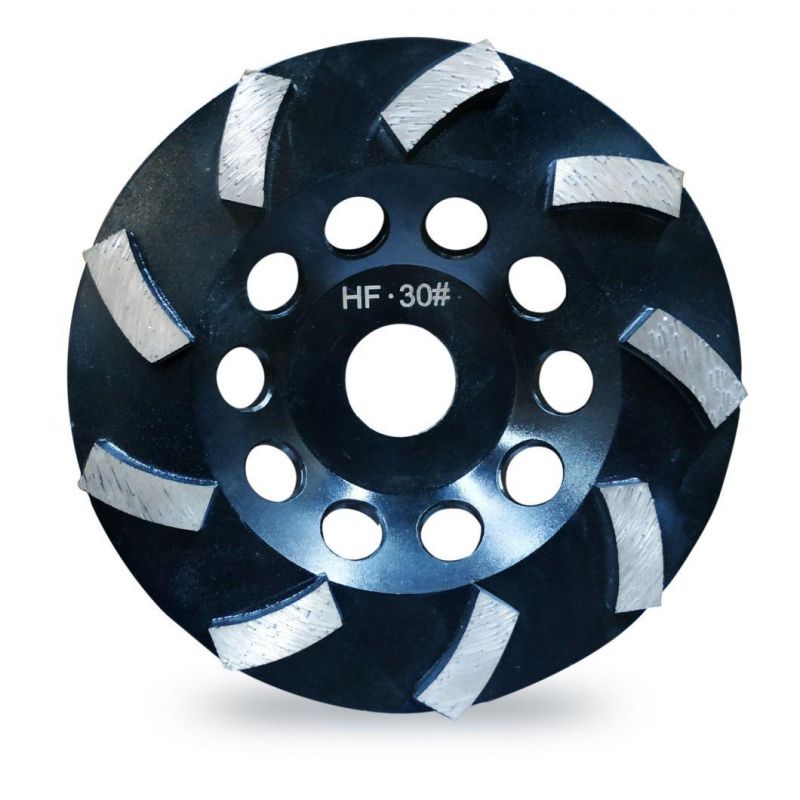 7" Concrete Turbo Diamond Grinding Cup Wheel for Angle Grinder