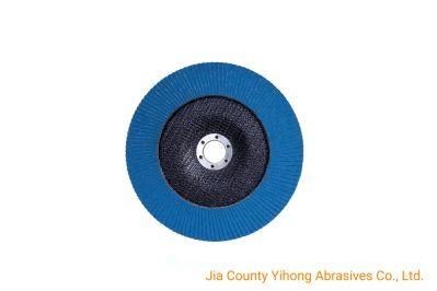 4 Inch, 100&16mm, Flap Disc with Zirconia Aluminium Oxide for Polishing, Grinding and Finishing