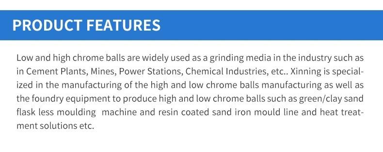 High Quality Chromium Alloy Casting Grinding Steel Cylpebs Factory Price