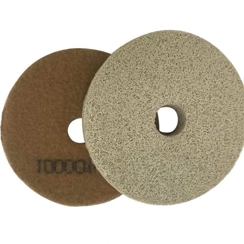 Circle Macromolecule Flexibility Sponge Grinding Marble Sponge Pad