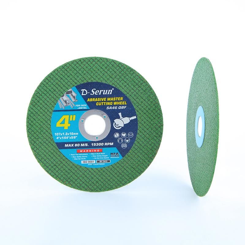 107mm Abrasive Cutting Disc for Metal with MPa Certificate