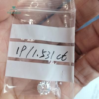100% Pure Fancy Yellow Lab Grown Loose Brialliant Cut Diamond 1.01 Carat Color Loose Diamond