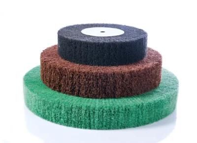 Red Non-Woven Flap Polishing Wheel Mop Wheel