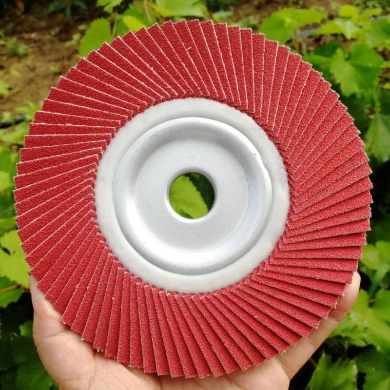 High Quality Coated Flap Disk/Wheel/Disc, Grinding Edges, Welding Line of Box or Stamping Parts