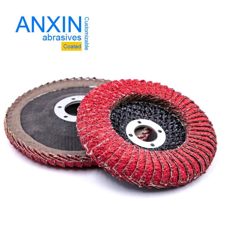 Vsm Ceramic Half-Curved Flap Disc