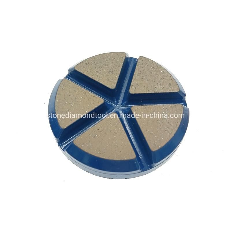 3" 76mm 3 Dots Transitional Concrete Polishing Ceramic Bond Pads