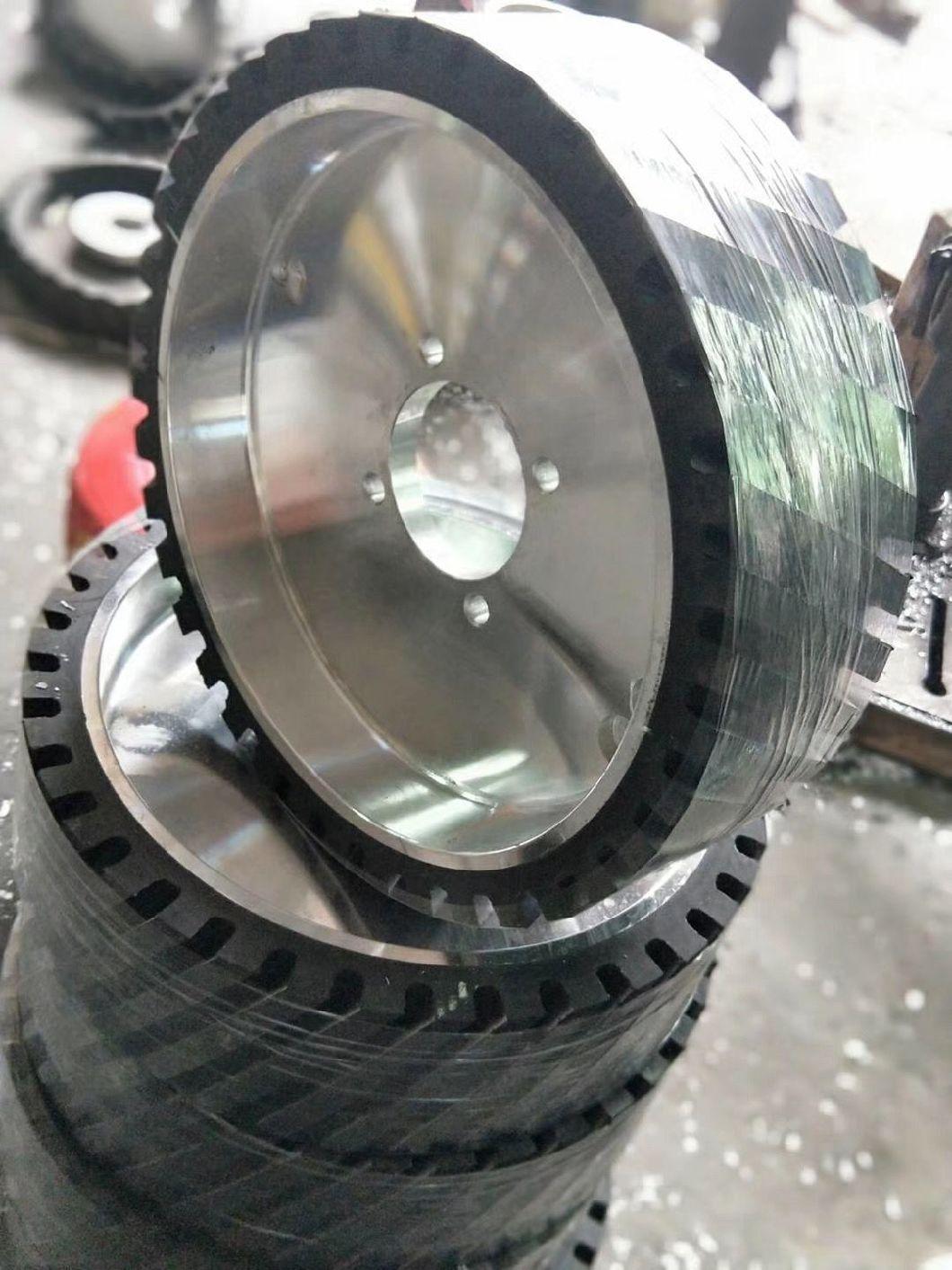Belt Sander Rubber Contact Wheel150X50mm