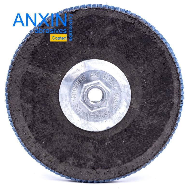 Chinese Zirconia Flap Disc with Metal Screw Backiing