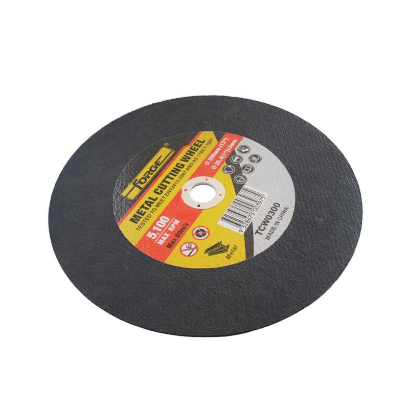 300*3*25.4mm Flat Type Cut-off Disc Cutting Wheel for Metal