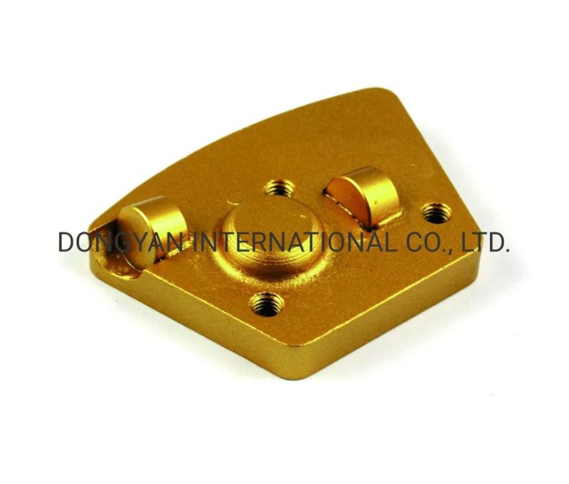 Concrete Floor Diamond Grinding Shoes Polishing Plate with 2 Segment