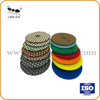 Factory Flexible Diamond Floor Marble Granite Dry Polishing Pad