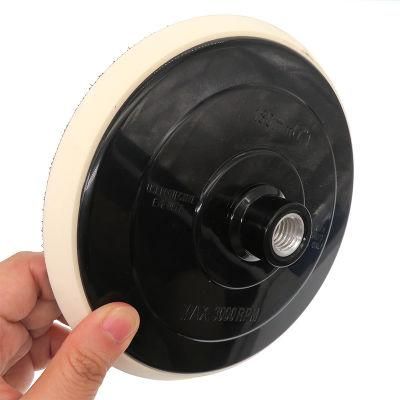 7 Inch Hook &amp; Loop Sanding Pads Backing Plate for Recessed Foam Pads and Wool Buffing Pads