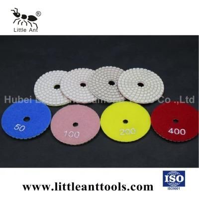 Diamond Tools Polish Pad White Premium Abrasive Wet Polishing Pad