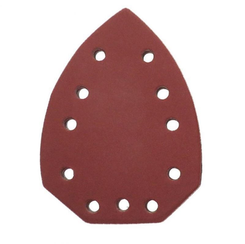 140*140*90mm Mouse Sandpaper Red 11-Hole Self-Adhesive Sandpaper for Car Grinding SD0062