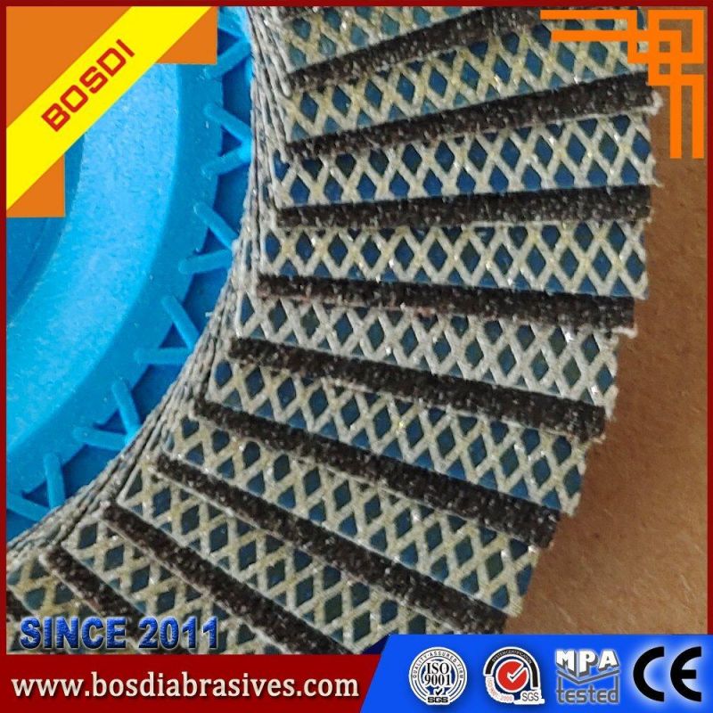 5′′ 125mm Diamond Abrasive Disc, Flap Disc with Silicon Carbide, Diamond Polishing for Marble/Granite