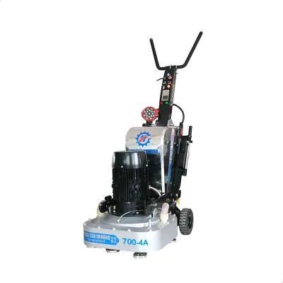 Factory Supply Efficient Multi-Function 220V 4-Head Htg-700-4A Concrete Marble Floor Grinder Machine