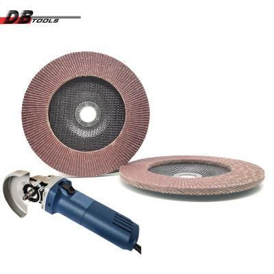 7&quot; 180mm Flap Disc Wheel 22mm Hole Alumina Oxide for Iron High Density