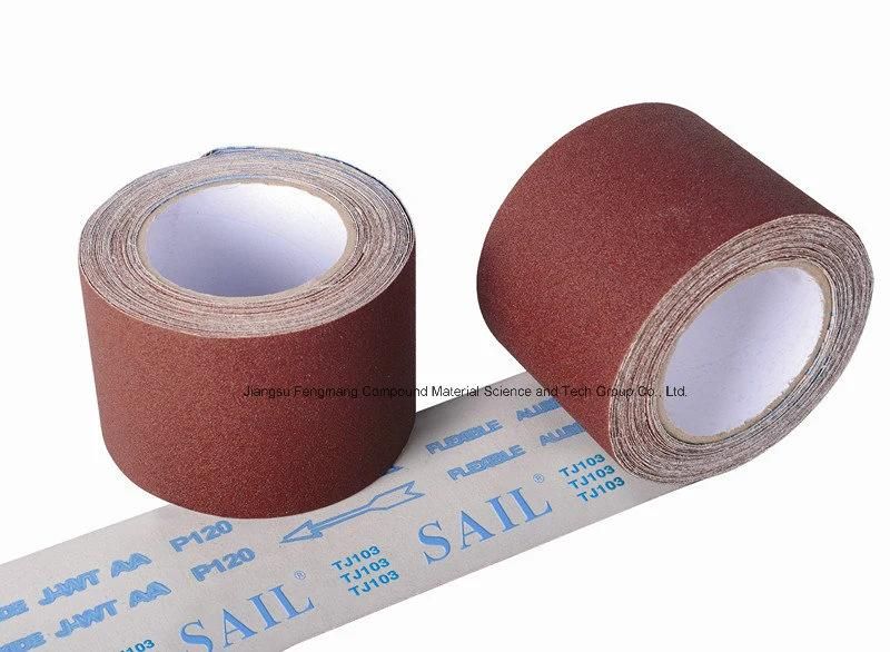 Hand Use Aluminum Oxide Emery Cloth Tj103 Aluminum Oxide