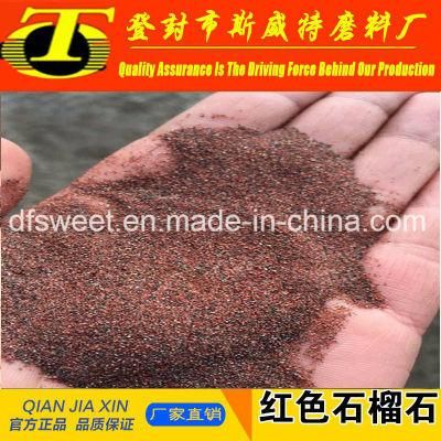Sandblasting Almandine Red Garnet 10-20 Mesh 95% Purity