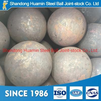Sag Mill Forged Steel Balls for Gold and Copper Mining - Huamin 100mm to 150mm