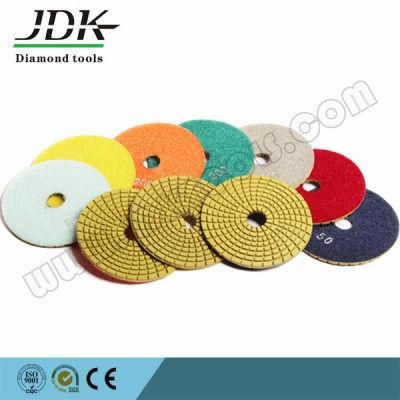 D80mm-180mm Iamond Flexible Polishing Pads for Granite and Marble