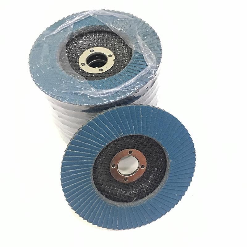 High Quality Premium Wear-Resisting 4"-7" Zirconia Alumina Flap Disc for Grinding Stainless Steel and Metal