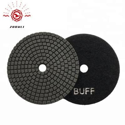 Black Buff Pads 4 Inch Wet Diamond Polishing Pads