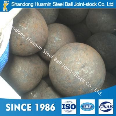 Hot Sell B2 B3 B4 140mm Forged Grinding Steel Balls for Primary Sag Mills in Copper Mines