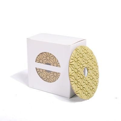 4 Inch 3 Steps Polishing Pads for Granite Concrete Polishing Pad