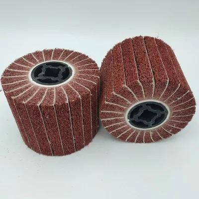 Drawing Wheel with Sandpaper--Scouring Pad