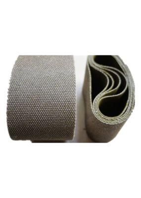 100# High Quality Diamond Sanding Belt with Wholesale Price for Stone Alloy Wood Stainless Steel Polishing