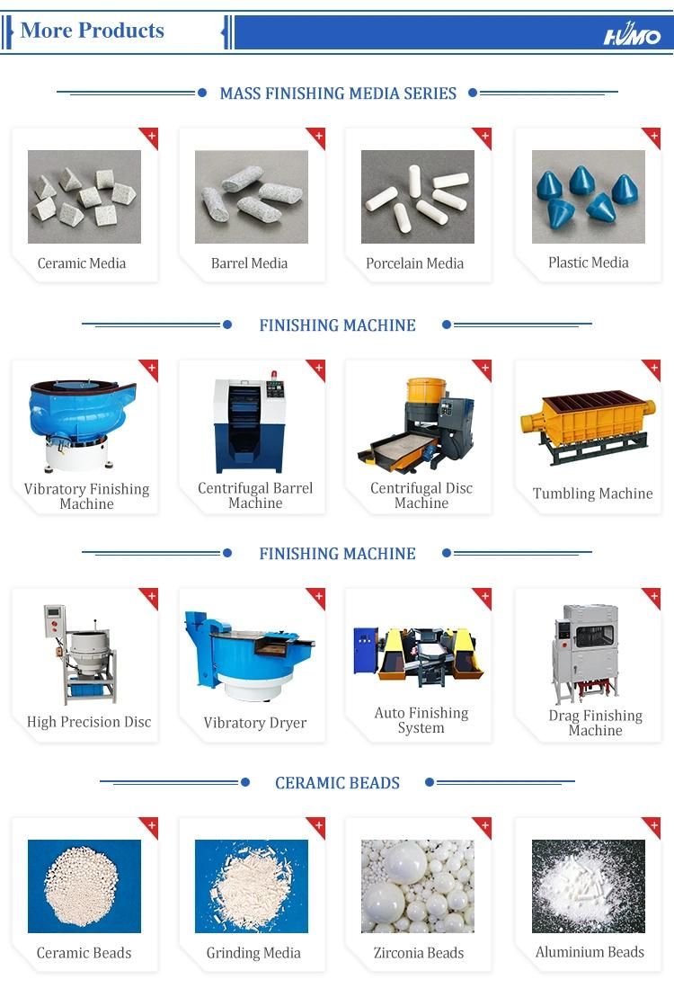 Metal Parts Deburring and Polishing Ceramic Tumbling Media China