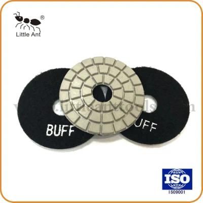 Wet Diamond Polishing Pad Abrasive Wheel Hardware Tools Black &amp; White Buff 3&quot;/80mm