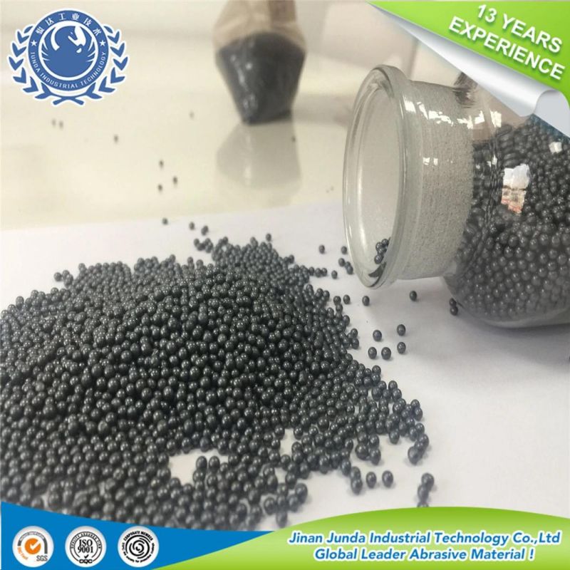 Metal Abrasive Factory Supply C 0.1-0.3% Steel Shot S390 for Cleaning Blasting and Peening Surface Preparation