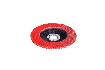 9&quot; 80# Imported Red Ceramic Flap Disc with More Sharp as Abrasive Tooling for Polishing Grinding