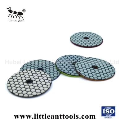 Little Ant 3 Inch 80mm Diamond Tools Dry Flexible Polishing Pads