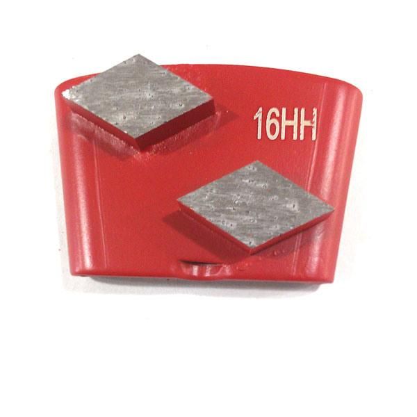 Double Rhombus Segment Diamond Grinding Pad for Concrete