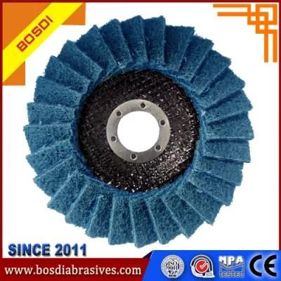 Nonwoven Disc/Disk/Wheel, Nylon Disc, Surface Condition Flap Disc with Nylon Nonwoven