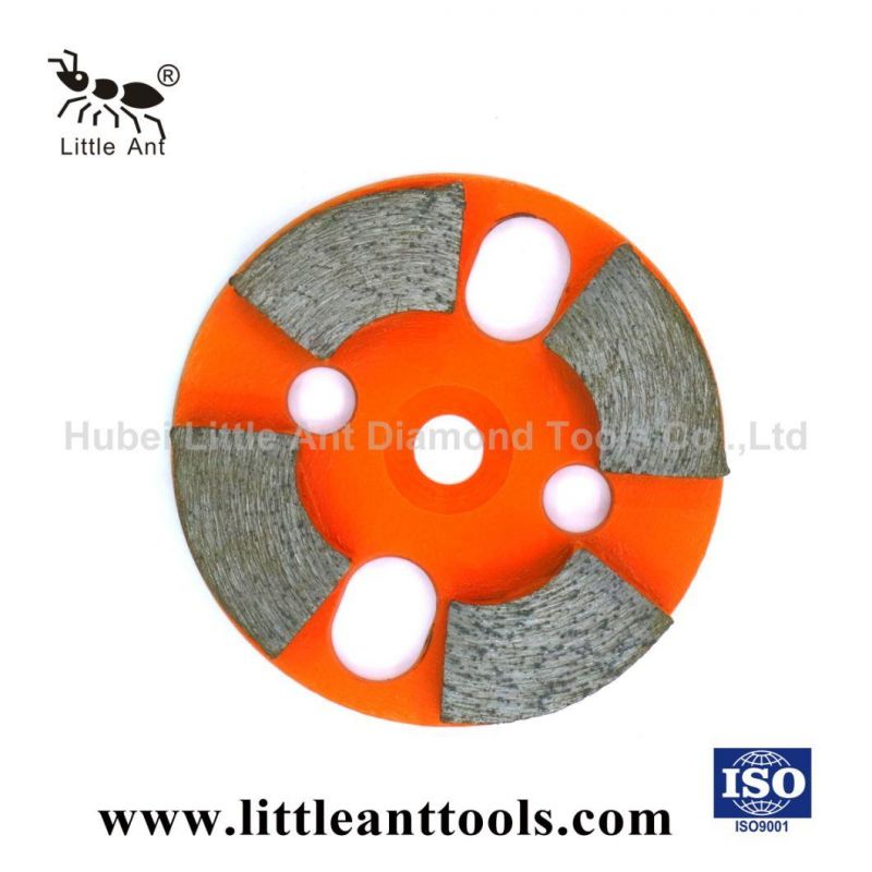Diamond Metal Surface Grinding Plate with 4 Segments
