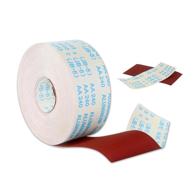 Soft Backing Abrasive Customized Sand Cloth Rolls Abrasive Sandpaper Roll