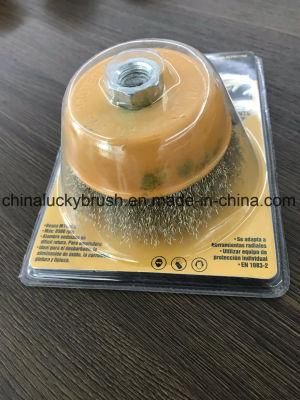 4inch Crimped Wire Cup Brush (YY-768)