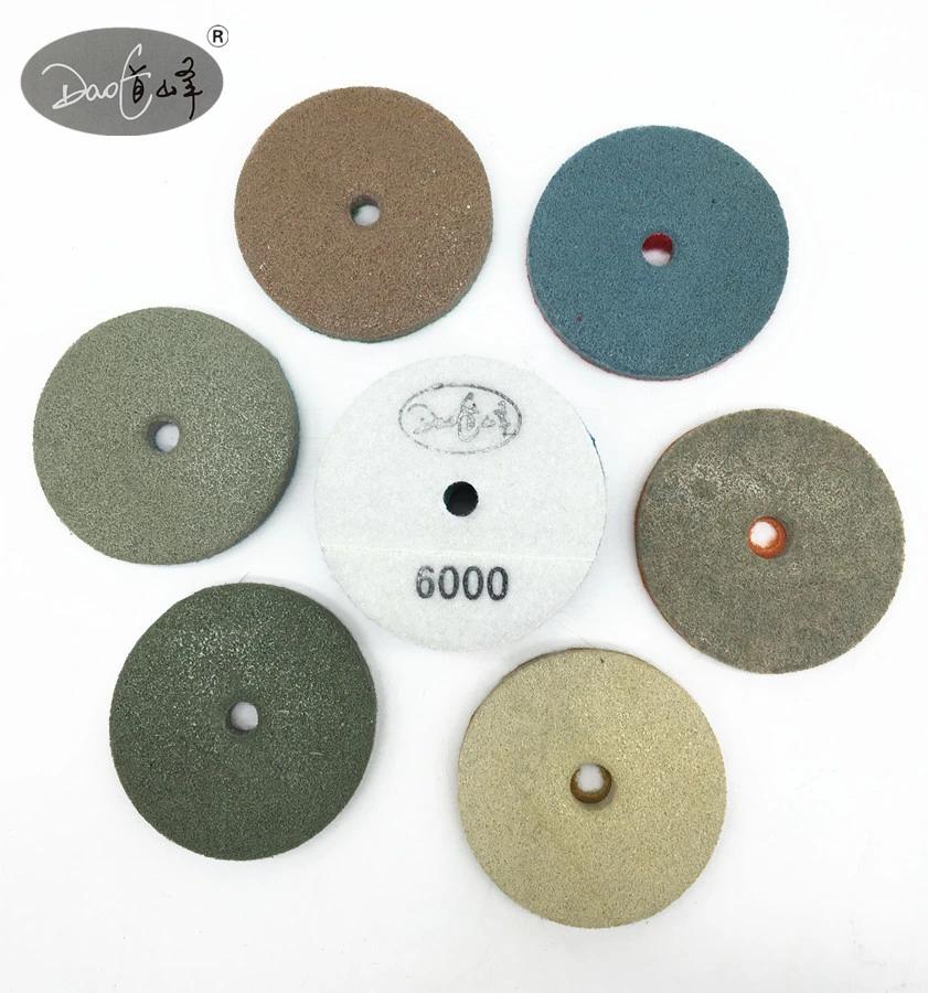 Daofeng 4inch 100mm Marble Polishing Pad for Marble Quartz
