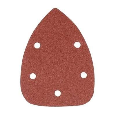140mm 5 Hole P240 Delta Sander Pads with Aluminum Oxide