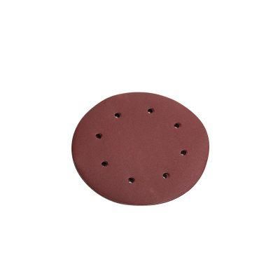 36 40 60 80 100 120 Grit Polishing Disc Abrasvie Sandpaper Disc Sanding Paper Hook and Loop Velcro Sanding Disc