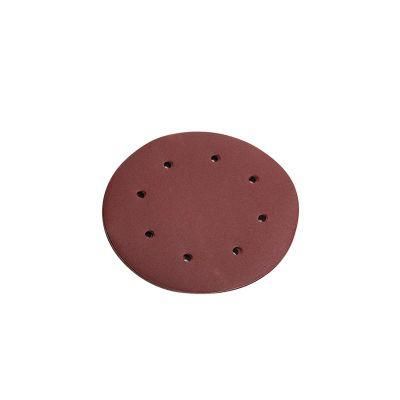 36 40 60 80 100 120 Grit Polishing Disc Abrasvie Sandpaper Disc Sanding Paper Hook and Loop Velcro Sanding Disc