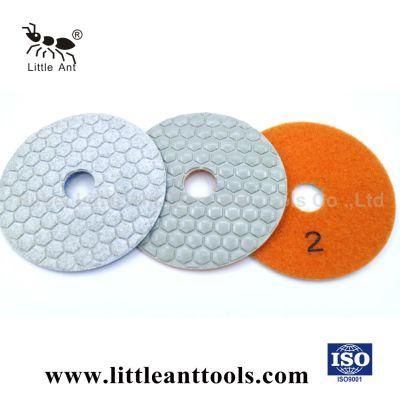 Flexible Good quality Diamond Dry Polishing Pad for Quartz Stone