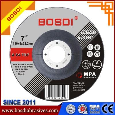 7&quot;Cutting Wheel, 180X1.6X22, 2mm Cutting Disc, High Quality Aluminum Oxide Grains