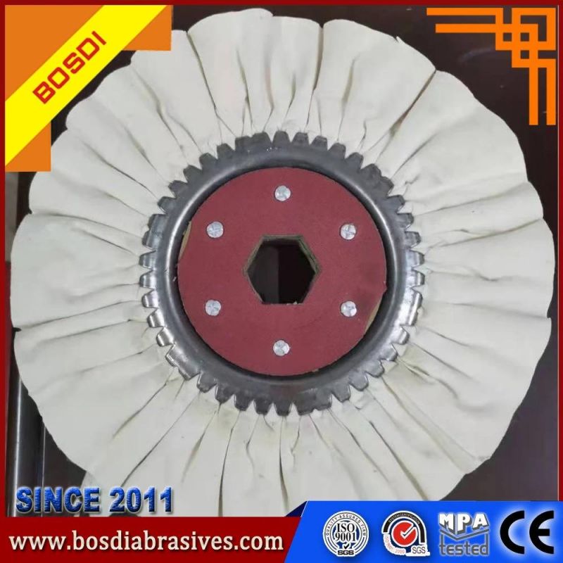 4" Abrasive Polishing Cloth Wheel for Polsihing The Wood, Steel, Stainless Steel